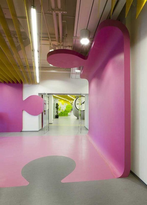 辦公室也能軟妹風(fēng)！粉色少女系辦公室設(shè)計(jì)案例