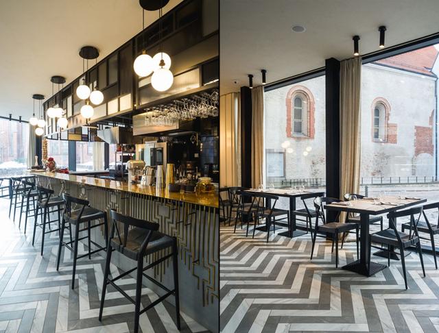 商業(yè)空間：里加老縣城現(xiàn)代風格餐廳設計